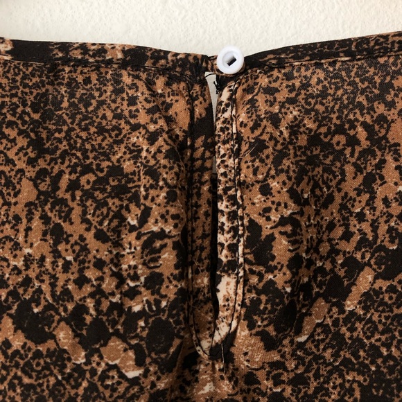 H&M Snake skin Animal Print Dress - Picture 3 of 4